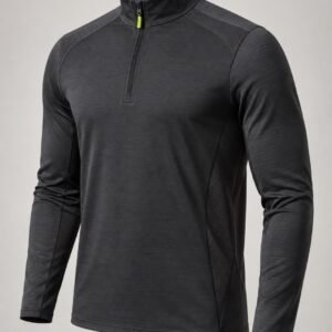 Axis Quarter Zip in Graphite