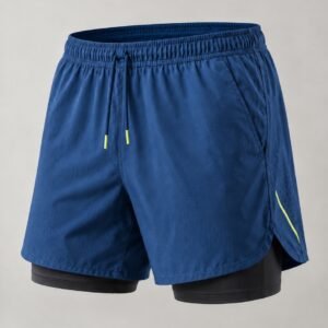 Core Running Shorts in Alpine Blue